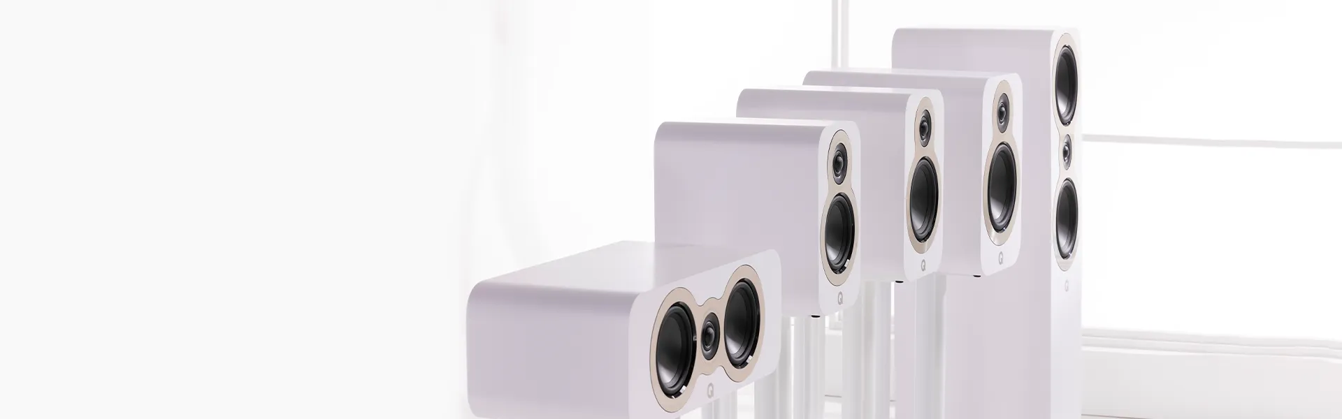 Diffusori Q Acoustics Serie 3000c Satin White